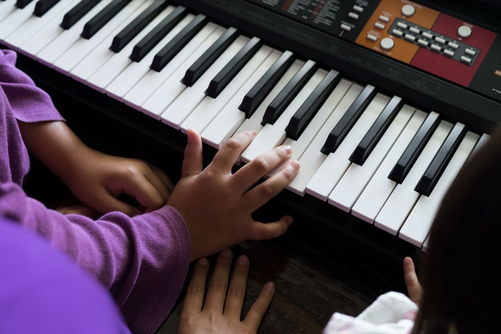 música en la creatividad de los niños